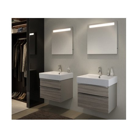 Veidrodis Opoczno, Metropolitan, 70 cm su LED apšvietimu