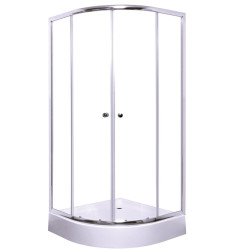 Pusapvalė dušo kabina S-Line, Anima 80x80 1