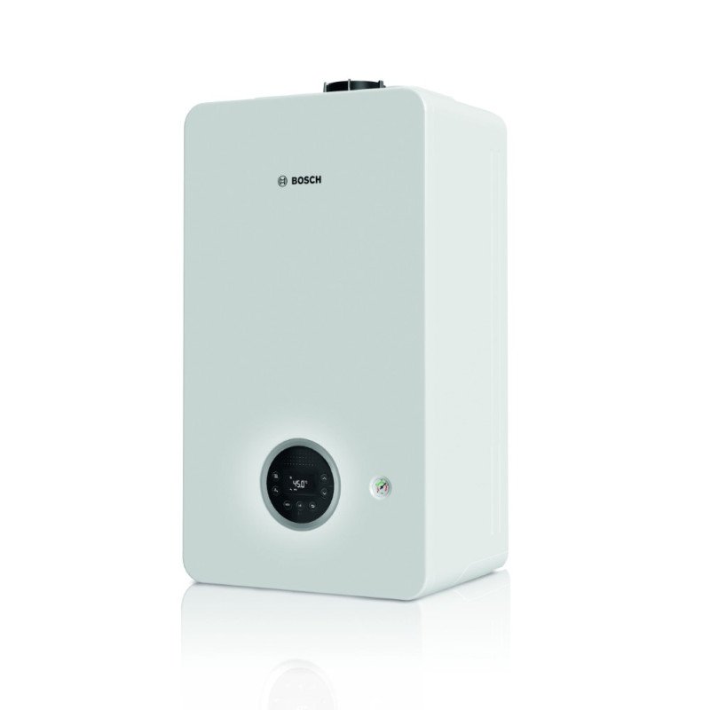 Dujinis kondensacinis katilas Bosch Condens, GC 2300iW, 24P, vandens ruošimas atskirame šildytuve, baltas