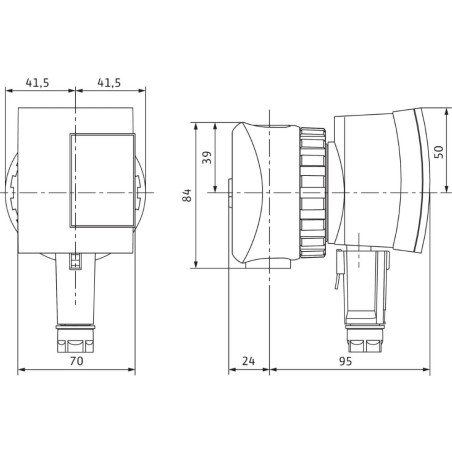 Recirkuliacinis siurblys Wilo, Star-Z, NOVA 15-84 mm