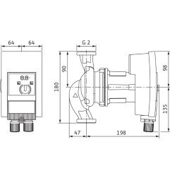 Cirkuliacinis siurblys Wilo Yonos Maxo, 30/0.5-12