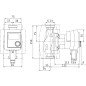 Recirkuliacinis siurblys Wilo, Stratos Pico-Z, 20/1-6 150 mm Recirkuliacinis siurblys Wilo, Stratos Pico-Z, 20/1-6 150 mm