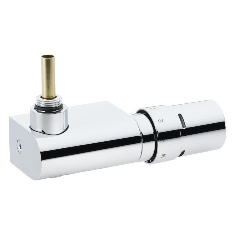 Termostatinis elementas Danfoss VHX, RTX Mono kampinis, chromuotas