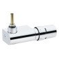 Termostatinis elementas Danfoss VHX, RTX Mono kampinis, chromuotas