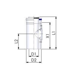 Kamino revizija Cox Geelen CoxDENS PP/Alu, tiesi, d60/100
