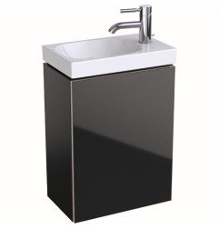 Spintelė praustuvui Geberit Acanto, 40 cm, Juoda 1