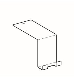 Rankšluosčių kabliukas Geberit, matinė Lavos spalva